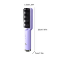 Ceramic Hair Straightener Brush