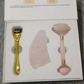 Jade Gua Sha & Roller Set