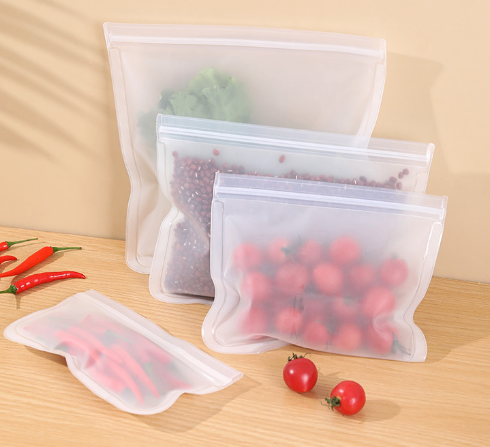 Reusable Silicone Food Storage Bags (Set of 6)