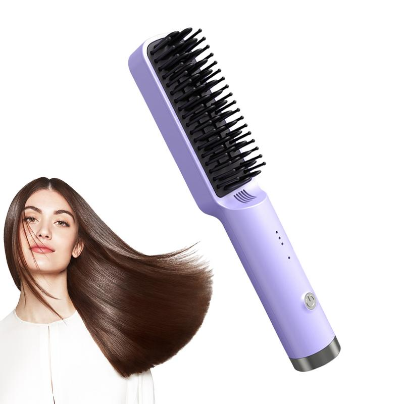 Ceramic Hair Straightener Brush