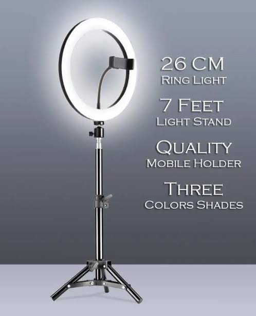 Selfie Ring Light with Tripod Stand